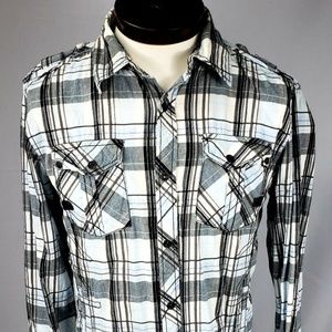 Buckle Black Label Athletic Slim Fit Plaid shirt